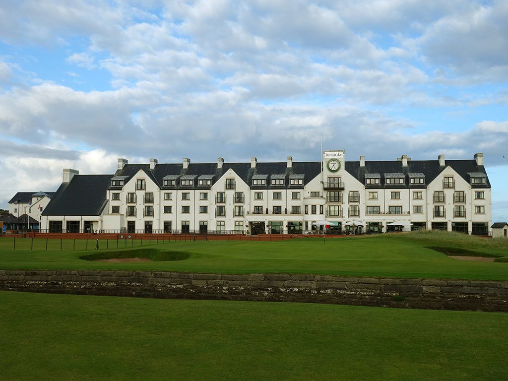 The famed closing hole at Carnoustie